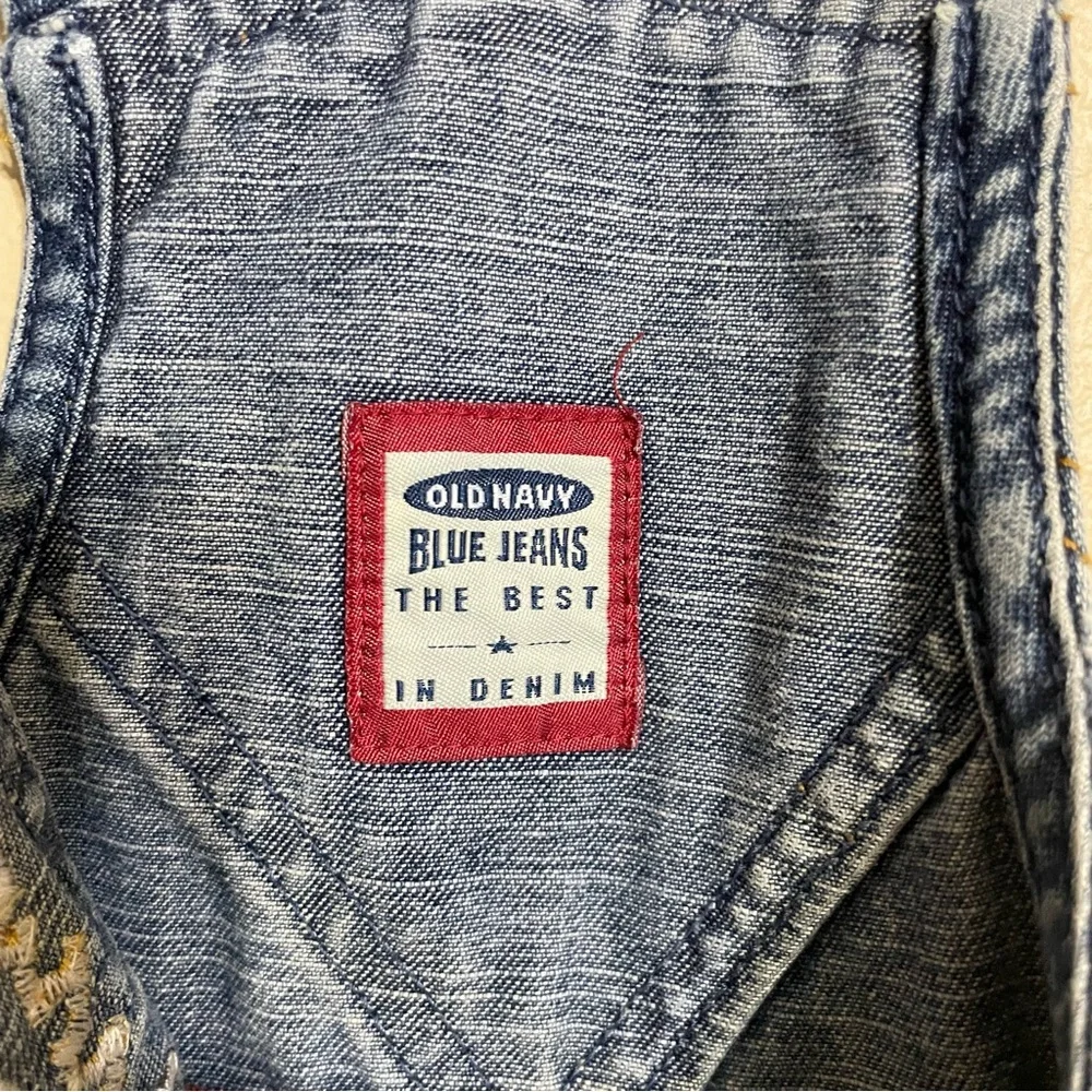Old Navy Vintage Flannel Scarecrow pumpkin patch kids‎ overalls size 5T